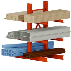 Light Duty Double Sided Cantilever Rack Upright